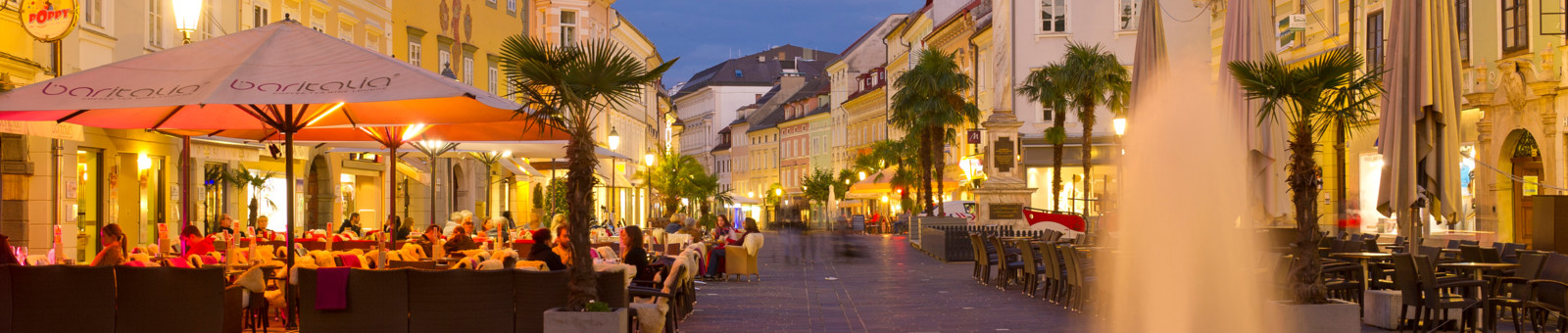     Klagenfurt in the evening 